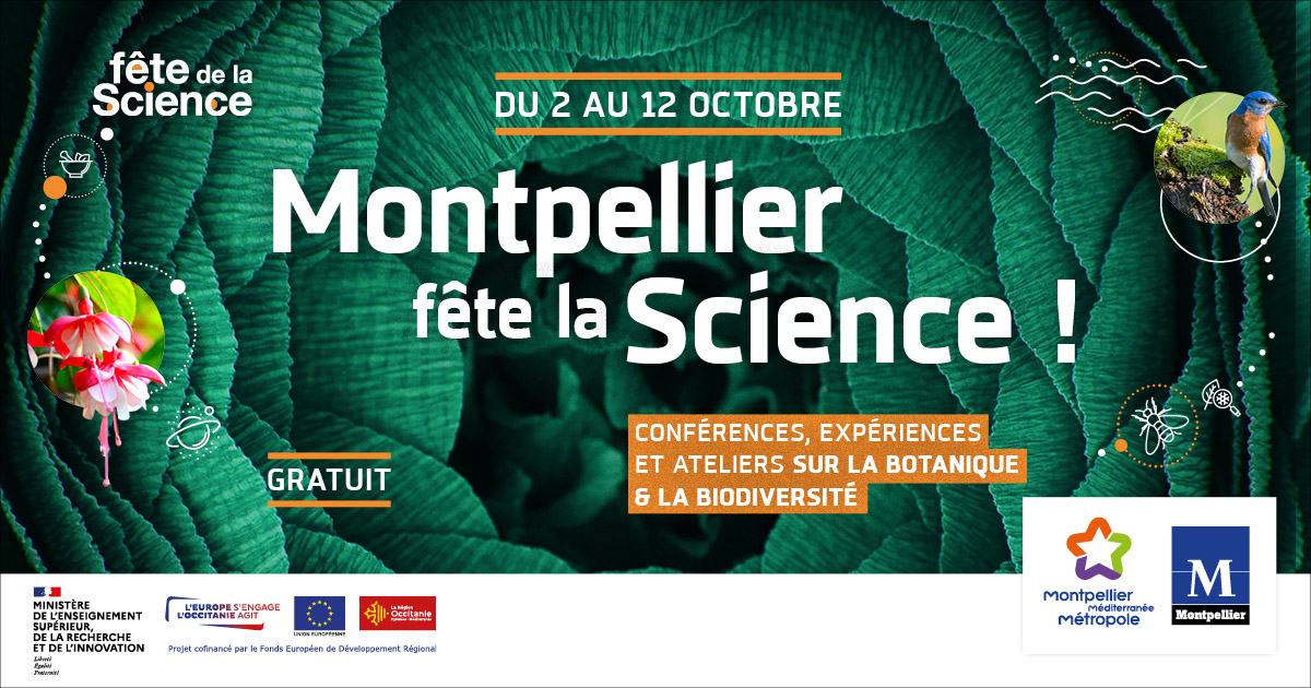 Communiqué de presse : Montpellier fête la science du 2 au 12 octobre