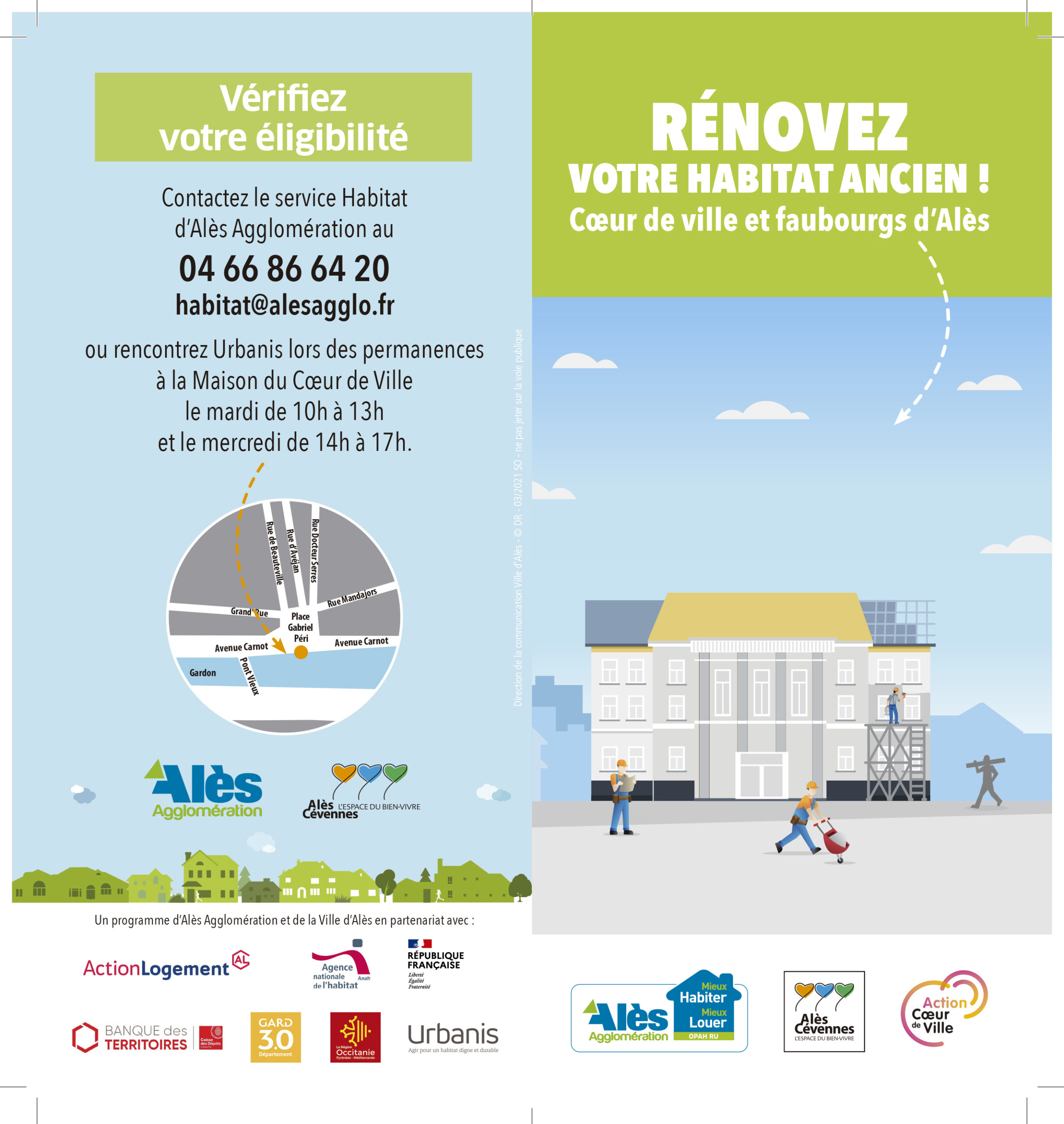 Lancement de l’opération « Rénovez votre habitat ancien » en cœur de ville et faubourgs d’Alès