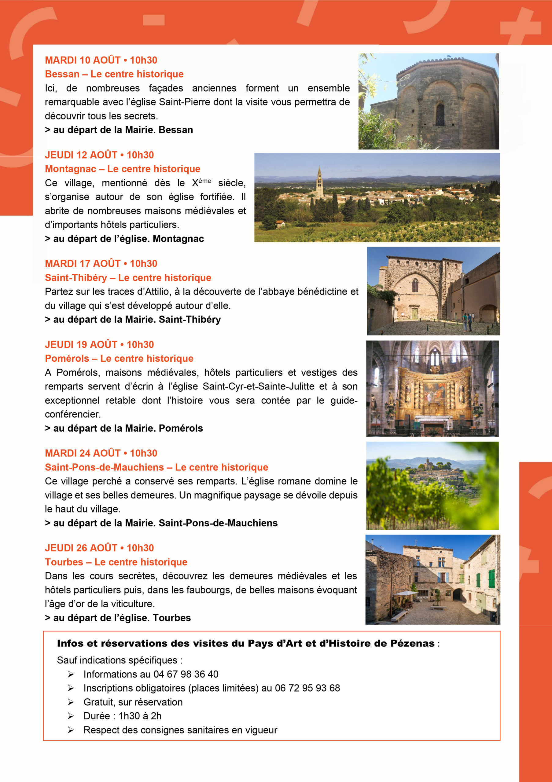Cap d’Agde Méditerranée : visites guidées patrimoine