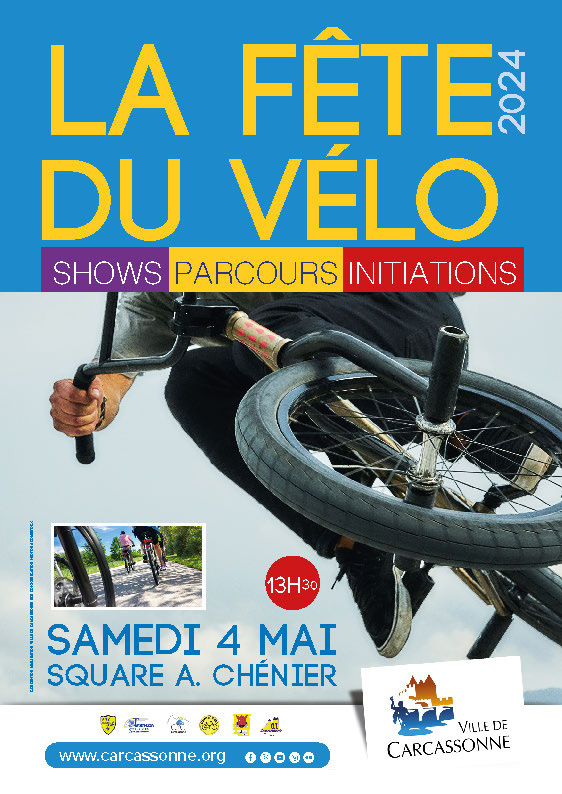  « La Fête du vélo 2024 » Samedi 4 mai – Square André Chénier