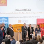Carole Delga a inauguré les nouveaux bâtiments de l’EcoCampus des Compagnons du Tour de France
