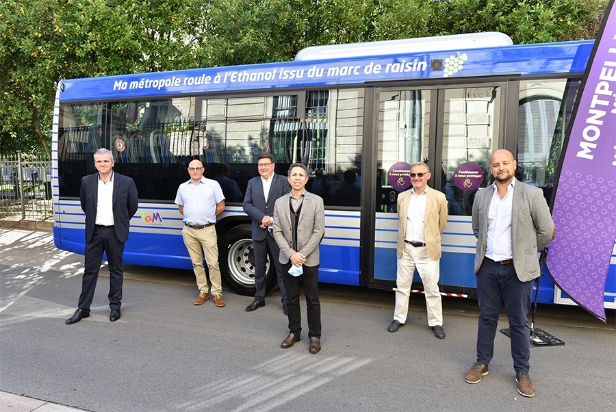 CP : TaM, 1er réseau de bus urbain français à l’éthanol – 15 bus à l’éthanol circuleront sur les lignes de la Métropole dès juillet 2020