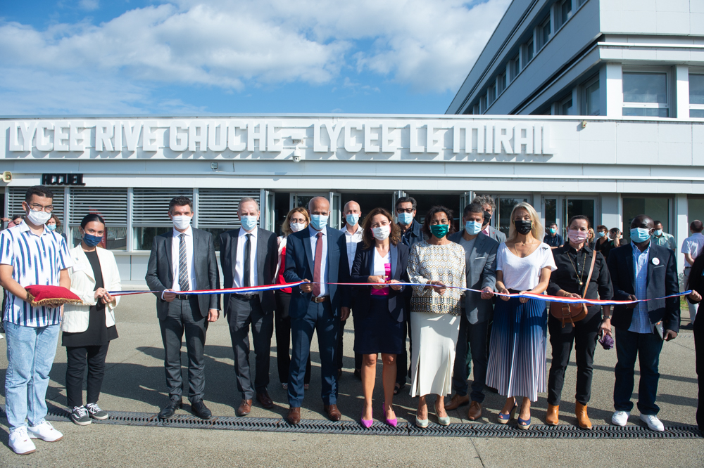 Inauguration au lycée Rive Gauche de Toulouse – Carole Delga : « Cette restructuration est emblématique de notre action pour offrir des lycées durables,accessibles et modernes